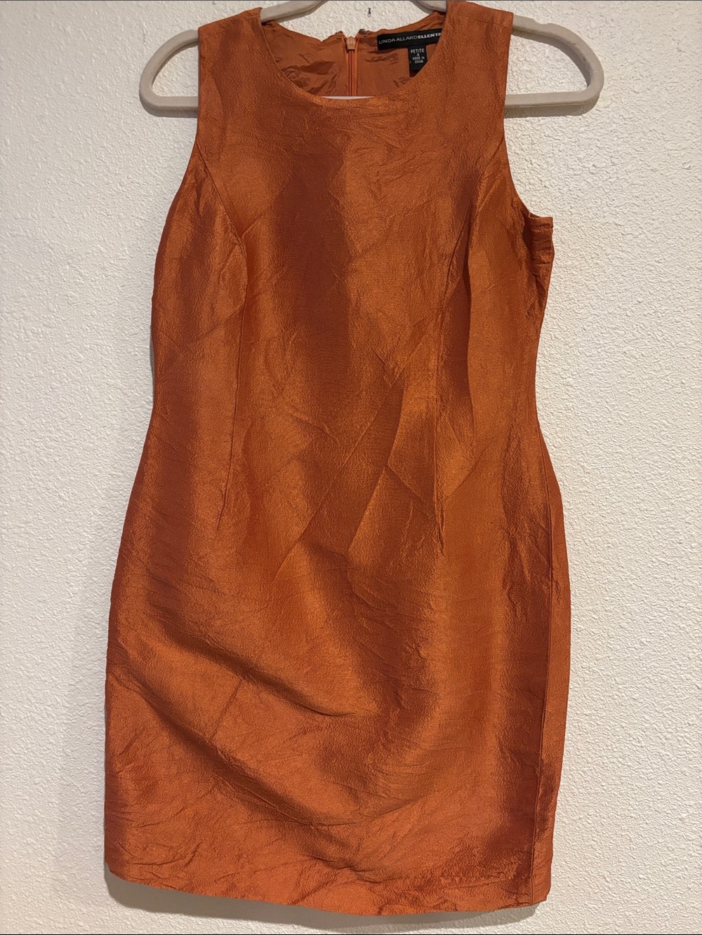 90s Silk sheath‎ dress